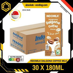 INDOMILK Korean Dalgona Coffee Milk 180ML X 30 (TETRA) - ABSOLUTE MARTINDOMILK Korean Dalgona Coffee Milk 180ML X 30 (TETRA)