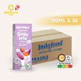 INDOMILK Korean Goguma Yam Milk 180ML X 30 (TETRA) - ABSOLUTE MARTINDOMILK Korean Goguma Yam Milk 180ML X 30 (TETRA)Dairy Milk