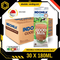 INDOMILK UHT Chocolate Milk 950ML X 12 (TETRA) - ABSOLUTE MARTINDOMILK UHT Chocolate Milk 950ML X 12 (TETRA)
