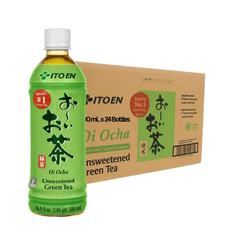 ITO EN Oi Ocha Unsweetened Japanese Green Tea 500ML X 24 (BOTTLE) - ABSOLUTE MARTITO EN Oi Ocha Unsweetened Japanese Green Tea 500ML X 24 (BOTTLE)Unflavoured Tea