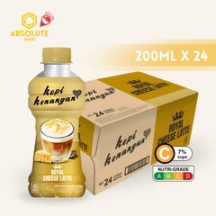 KOPI KENANGAN Royal Cheese Latte 200ML X 24 (BOTTLE) - ABSOLUTE MARTKOPI KENANGAN Royal Cheese Latte 200ML X 24 (BOTTLE)Ready To Drink Coffee
