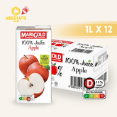 MARIGOLD 100% Apple Juice 1L X 12 (TETRA) - ABSOLUTE MARTMARIGOLD 100% Apple Juice 1L X 12 (TETRA)Juices