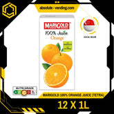 MARIGOLD 100% Orange Juice 1L X 12 (TETRA) - ABSOLUTE MARTMARIGOLD 100% Orange Juice 1L X 12 (TETRA)