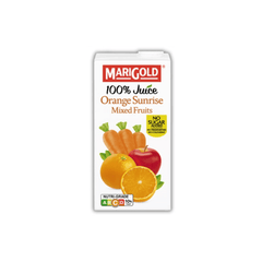 MARIGOLD 100% Orange Sunrise Mixed Fruit Juice 1L X 12 (TETRA) - ABSOLUTE MARTMARIGOLD 100% Orange Sunrise Mixed Fruit Juice 1L X 12 (TETRA)