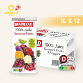 MARIGOLD 100% Summer Fruits Juice 1L X 12 (TETRA) - ABSOLUTE MARTMARIGOLD 100% Summer Fruits Juice 1L X 12 (TETRA)Juices