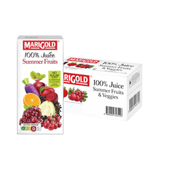 MARIGOLD 100% Summer Fruits & Veggies 200ML X 24 (TETRA) - ABSOLUTE MARTMARIGOLD 100% Summer Fruits & Veggies 200ML X 24 (TETRA)Juices