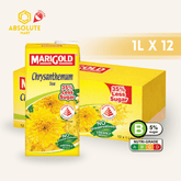 MARIGOLD Asian Drink Chrysanthemum Tea Less Sugar 12 X 1L (TETRA) - ABSOLUTE MARTMARIGOLD Asian Drink Chrysanthemum Tea Less Sugar 12 X 1L (TETRA)Flavoured & Milk Tea
