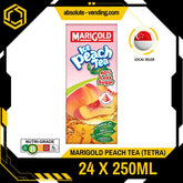 MARIGOLD Asian Drink Peach Tea 250ML X 24 (TETRA) - ABSOLUTE MARTMARIGOLD Asian Drink Peach Tea 250ML X 24 (TETRA)