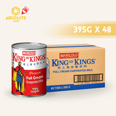 MARIGOLD King of Kings Evaporated Milk 395G X 48 (CAN) - ABSOLUTE MARTMARIGOLD King of Kings Evaporated Milk 395G X 48 (CAN)Creamers & Sweetners