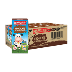 MARIGOLD UHT Chocolate Milk 200ML X 24 (TETRA) - ABSOLUTE MARTMARIGOLD UHT Chocolate Milk 200ML X 24 (TETRA)Chocolate Milk