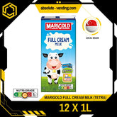 MARIGOLD UHT Full Cream Milk 1L X 12 (TETRA) - ABSOLUTE MARTMARIGOLD UHT Full Cream Milk 1L X 12 (TETRA)