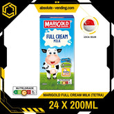 MARIGOLD UHT FULL CREAM MILK 200ML X 24 (TETRA) - ABSOLUTE MARTMARIGOLD UHT FULL CREAM MILK 200ML X 24 (TETRA)