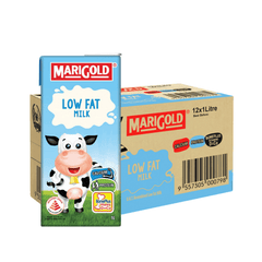 MARIGOLD UHT Low Fat Milk 1L X 12 (TETRA) - ABSOLUTE MARTMARIGOLD UHT Low Fat Milk 1L X 12 (TETRA)Dairy Milk