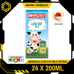 MARIGOLD UHT Low Fat Milk 200ML X 24 (TETRA) - ABSOLUTE MARTMARIGOLD UHT Low Fat Milk 200ML X 24 (TETRA)