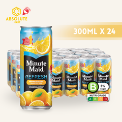 MINUTE MAID Refresh Orange 24 X 300ML (CAN) - ABSOLUTE MARTMINUTE MAID Refresh Orange 24 X 300ML (CAN)Juices