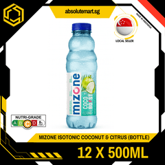 MIZONE Isotonic Coconut & Citrus 500ML X 12 (BOTTLE) - ABSOLUTE MARTMIZONE Isotonic Coconut & Citrus 500ML X 12 (BOTTLE)