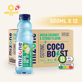 MIZONE Isotonic Coconut & Citrus 500ML X 12 (BOTTLE) - ABSOLUTE MARTMIZONE Isotonic Coconut & Citrus 500ML X 12 (BOTTLE)Isotonic Drinks