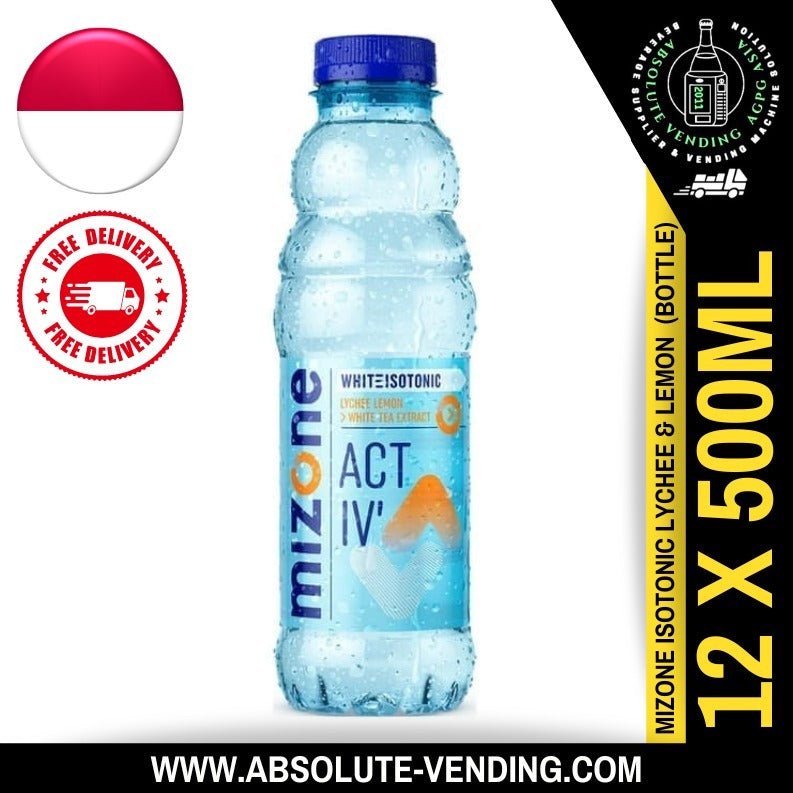 MIZONE Isotonic Lychee Lemon 500ML X 12 (BOTTLE) - ABSOLUTE MARTMIZONE Isotonic Lychee Lemon 500ML X 12 (BOTTLE)