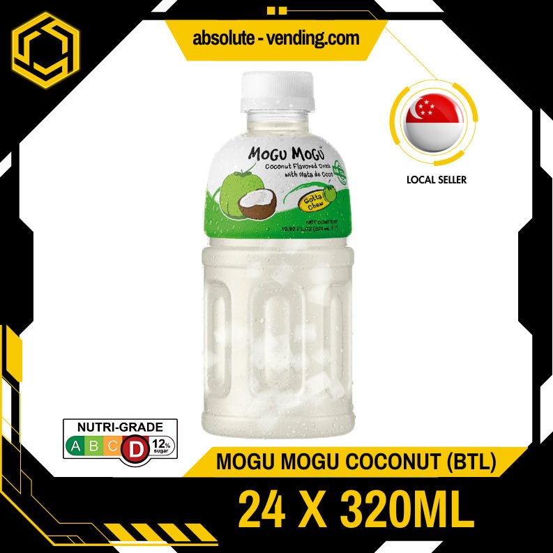 MOGU MOGU Coconut 320ML X 24 (BOTTLES) - ABSOLUTE MARTMOGU MOGU Coconut 320ML X 24 (BOTTLES)