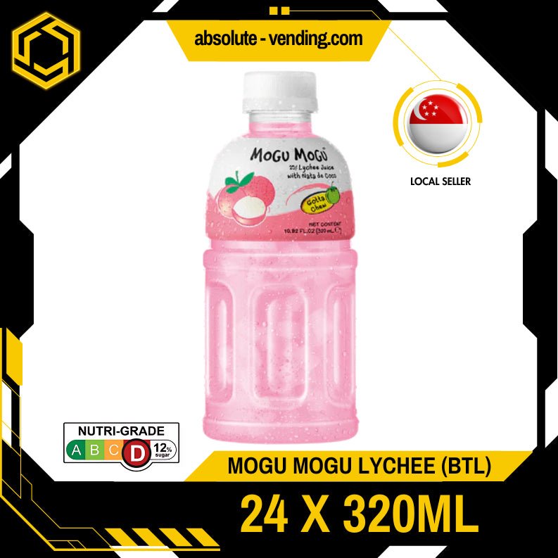 MOGU MOGU Lychee 320ML X 24 (BOTTLE) - ABSOLUTE MARTMOGU MOGU Lychee 320ML X 24 (BOTTLE)