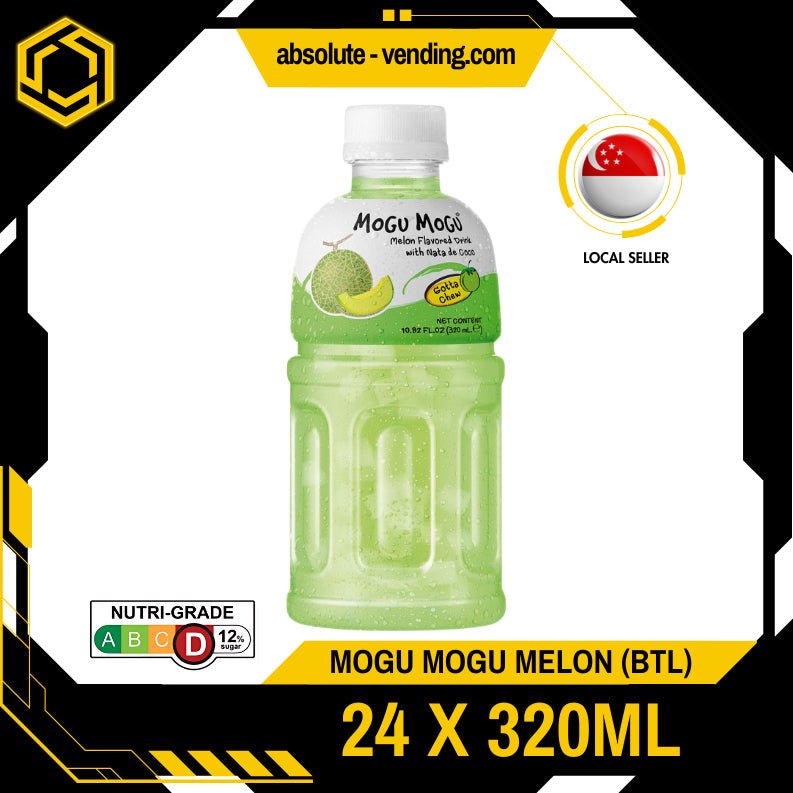 MOGU MOGU Melon 320ML X 24 (BOTTLES) - ABSOLUTE MARTMOGU MOGU Melon 320ML X 24 (BOTTLES)