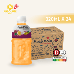 MOGU MOGU Passion Fruit 320ML X 24 (BOTTLES) - ABSOLUTE MARTMOGU MOGU Passion Fruit 320ML X 24 (BOTTLES)Fruit Drinks