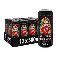 MONSTER Bad Apple 500ML X 12 (CAN) - ABSOLUTE MARTMONSTER Bad Apple 500ML X 12 (CAN)Energy Drinks