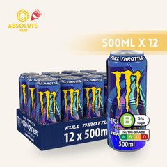 MONSTER Energy Full Throttle Zero 500ML X 12 (CAN) - ABSOLUTE MARTMONSTER Energy Full Throttle Zero 500ML X 12 (CAN)Energy Drinks