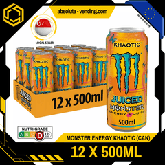 MONSTER ENERGY KHAOTIC 500ML X 12 (CAN) - ABSOLUTE MARTMONSTER ENERGY KHAOTIC 500ML X 12 (CAN)