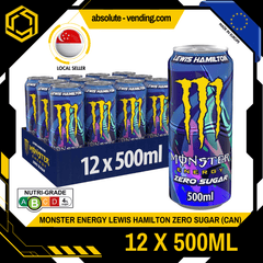 MONSTER Energy Lewis Hamilton Zero 500ML X 12 (CAN) - ABSOLUTE MARTMONSTER Energy Lewis Hamilton Zero 500ML X 12 (CAN)