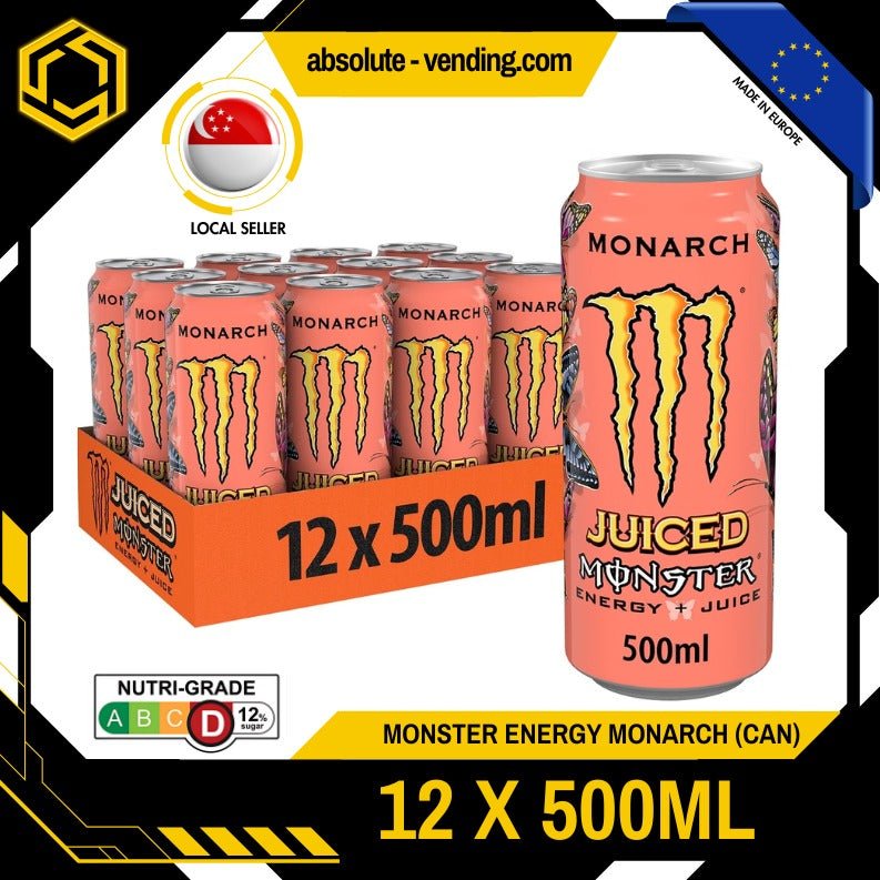MONSTER ENERGY MONARCH 500ML X 12 (CAN) - ABSOLUTE MARTMONSTER ENERGY MONARCH 500ML X 12 (CAN)