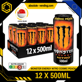 MONSTER ENERGY NITRO Cosmic Peach 500ML X 12 (CAN) - ABSOLUTE MARTMONSTER ENERGY NITRO Cosmic Peach 500ML X 12 (CAN)