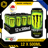 MONSTER ENERGY NITRO SUPER DRY 500ML X 12 (CAN) - ABSOLUTE MARTMONSTER ENERGY NITRO SUPER DRY 500ML X 12 (CAN)