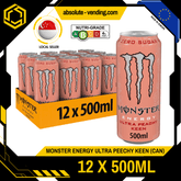 MONSTER ENERGY Ultra Peachy Keen 500ML X 12 (CAN) - ABSOLUTE MARTMONSTER ENERGY Ultra Peachy Keen 500ML X 12 (CAN)