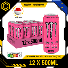 MONSTER ENERGY Ultra Pink Rosa 500ML X 12 (CAN) - ABSOLUTE MARTMONSTER ENERGY Ultra Pink Rosa 500ML X 12 (CAN)