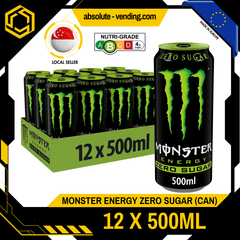 MONSTER ENERGY Zero Sugar 500ML X 12 (CAN) - ABSOLUTE MARTMONSTER ENERGY Zero Sugar 500ML X 12 (CAN)