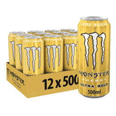MONSTER ULTRA GOLD EUROPE 500ML X 12 (CAN) - ABSOLUTE MARTMONSTER ULTRA GOLD EUROPE 500ML X 12 (CAN)Energy Drinks