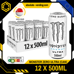 MONSTER ULTRA ZERO EUROPE 500ML X 12 (CAN) - ABSOLUTE MARTMONSTER ULTRA ZERO EUROPE 500ML X 12 (CAN)