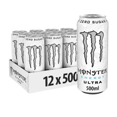 MONSTER ULTRA ZERO EUROPE 500ML X 12 (CAN) - ABSOLUTE MARTMONSTER ULTRA ZERO EUROPE 500ML X 12 (CAN)Energy Drinks