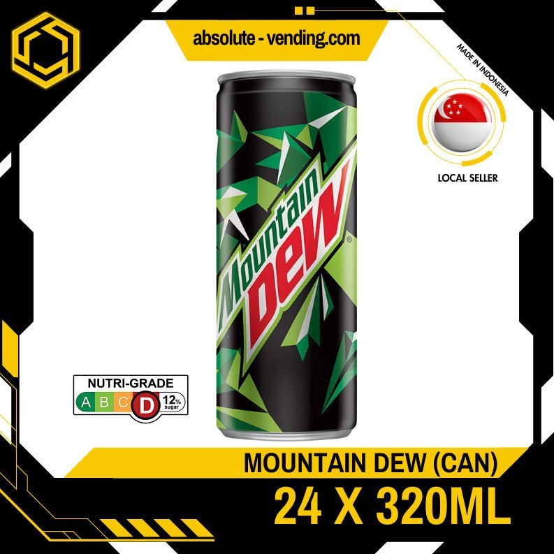 MOUNTAIN DEW 320ML X 24 (CAN) - ABSOLUTE MARTMOUNTAIN DEW 320ML X 24 (CAN)