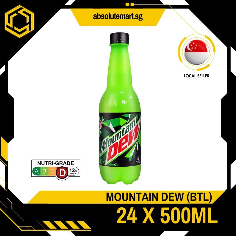 MOUNTAIN DEW 500ML X 24 (BOTTLE) - ABSOLUTE MARTMOUNTAIN DEW 500ML X 24 (BOTTLE)