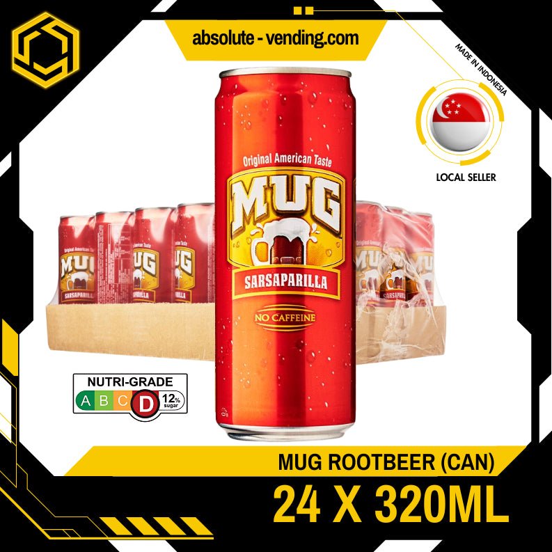 MUG Rootbeer 320ML X 24 (CAN) - ABSOLUTE MARTMUG Rootbeer 320ML X 24 (CAN)