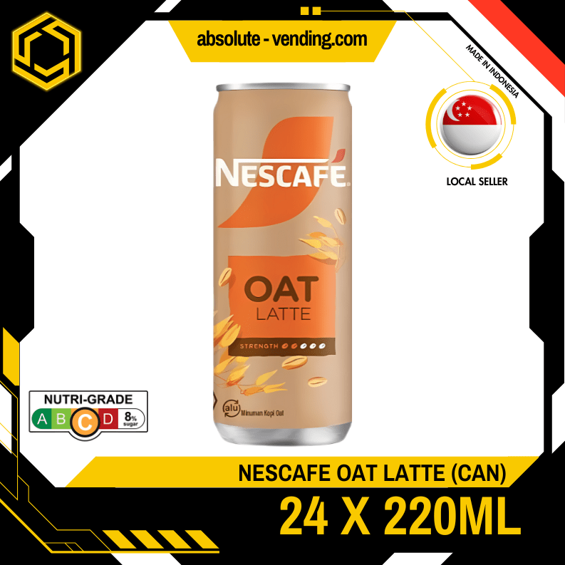 NESCAFE Oat Latte 220ML X 24 (CAN) - ABSOLUTE MARTNESCAFE Oat Latte 220ML X 24 (CAN)