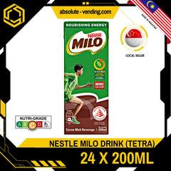 NESTLE Milo 200ML X 24 (TETRA) - ABSOLUTE MARTNESTLE Milo 200ML X 24 (TETRA)