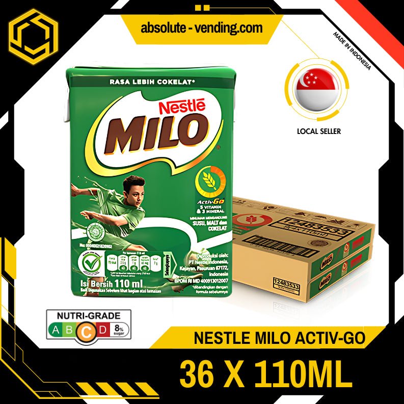 NESTLE Milo Activ - GO 110ML X 36 (TETRA) - ABSOLUTE MARTNESTLE Milo Activ - GO 110ML X 36 (TETRA)