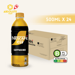 NESTLE Nescafe Barista Blend Iced Cappuccino 500ML X 24 (BOTTLE) - ABSOLUTE MARTNESTLE Nescafe Barista Blend Iced Cappuccino 500ML X 24 (BOTTLE)Ready To Drink Coffee