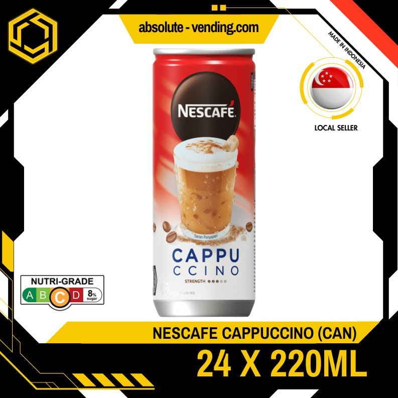 NESTLE Nescafe Cappuccino 220ML X 24 (CAN) - ABSOLUTE MARTNESTLE Nescafe Cappuccino 220ML X 24 (CAN)