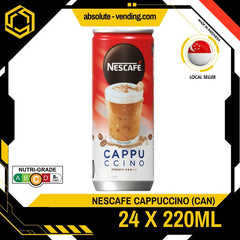 NESTLE Nescafe Cappuccino 220ML X 24 (CAN) - ABSOLUTE MARTNESTLE Nescafe Cappuccino 220ML X 24 (CAN)