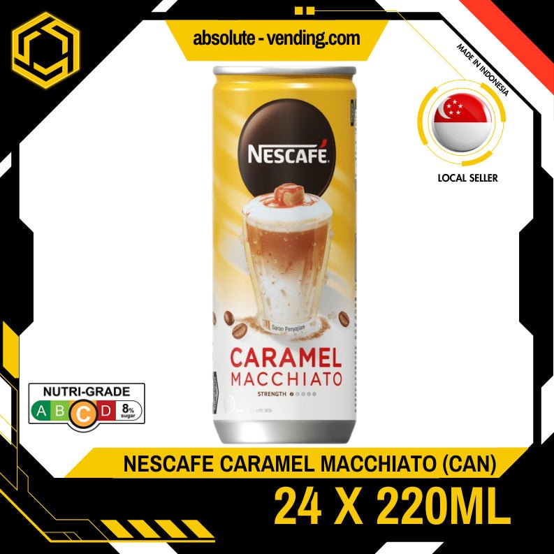 NESTLE Nescafe Caramel Macchiato 220ML X 24 (CAN) - ABSOLUTE MARTNESTLE Nescafe Caramel Macchiato 220ML X 24 (CAN)