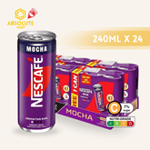NESTLE Nescafe Mocha 240ML X 24 (CAN) - ABSOLUTE MARTNESTLE Nescafe Mocha 240ML X 24 (CAN)Ready To Drink Coffee